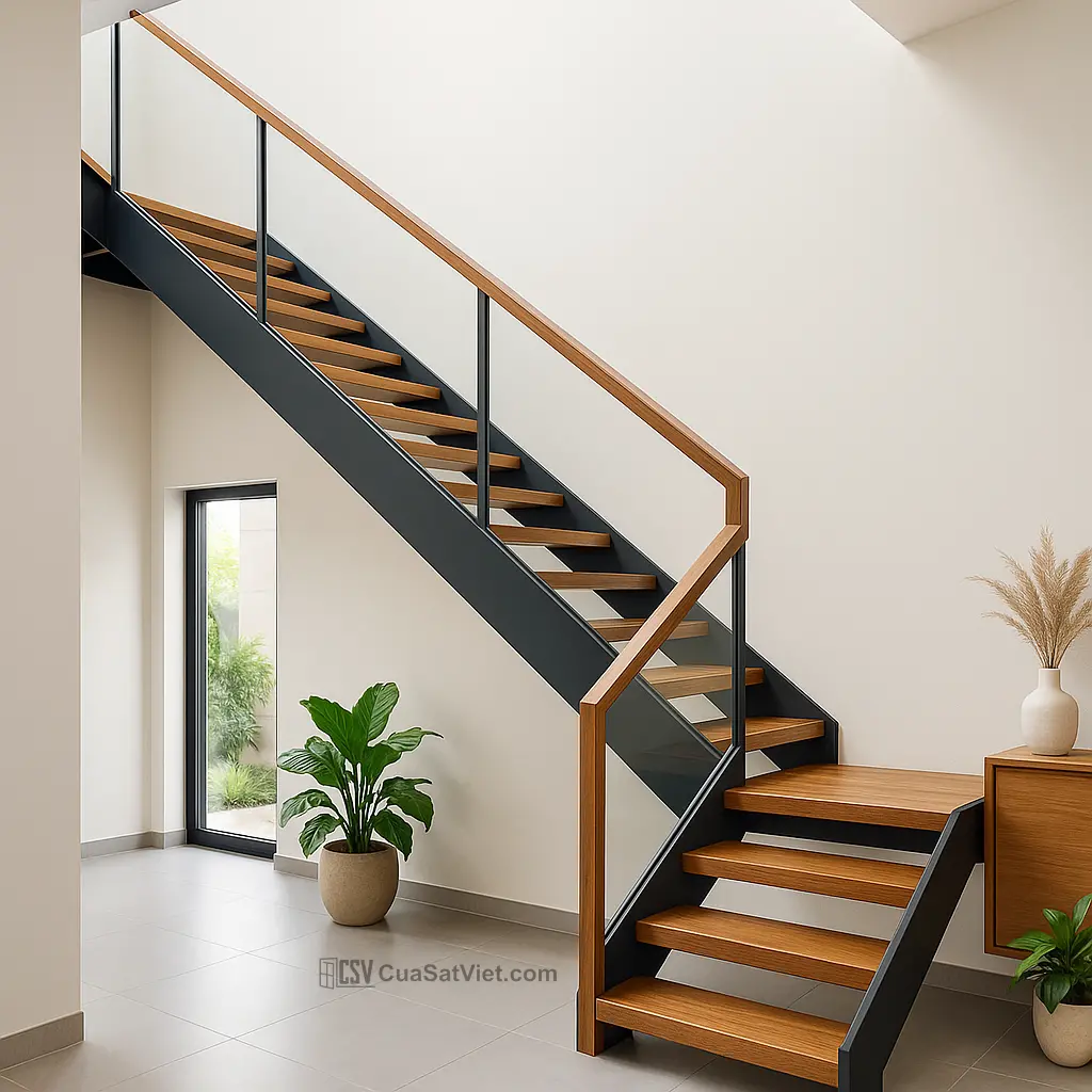 Mẫu cầu thang sắt mỹ thuật đẹp nhất được nhiều gia chủ yêu thích lựa chọn