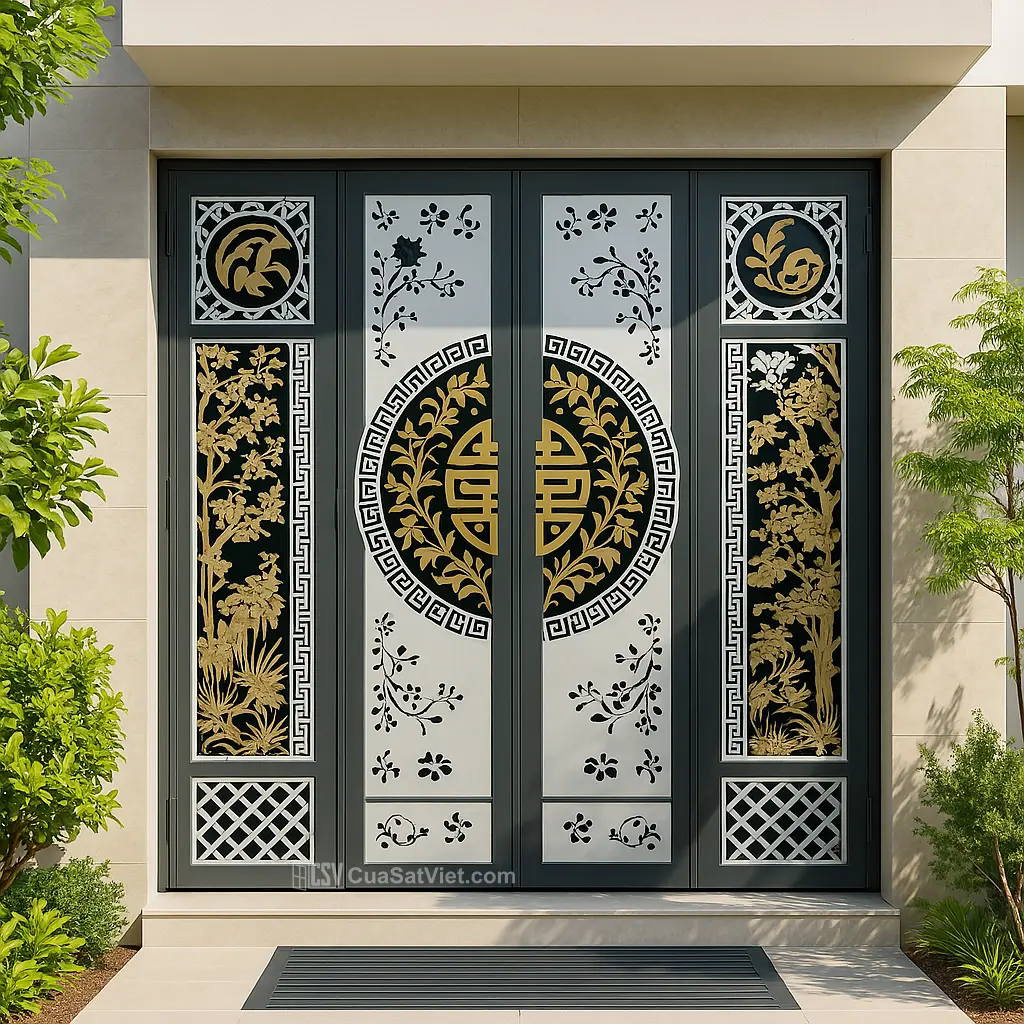 Thiết kế nghệ thuật cách điệu mang lại cảm giác mềm mại và sang trọng