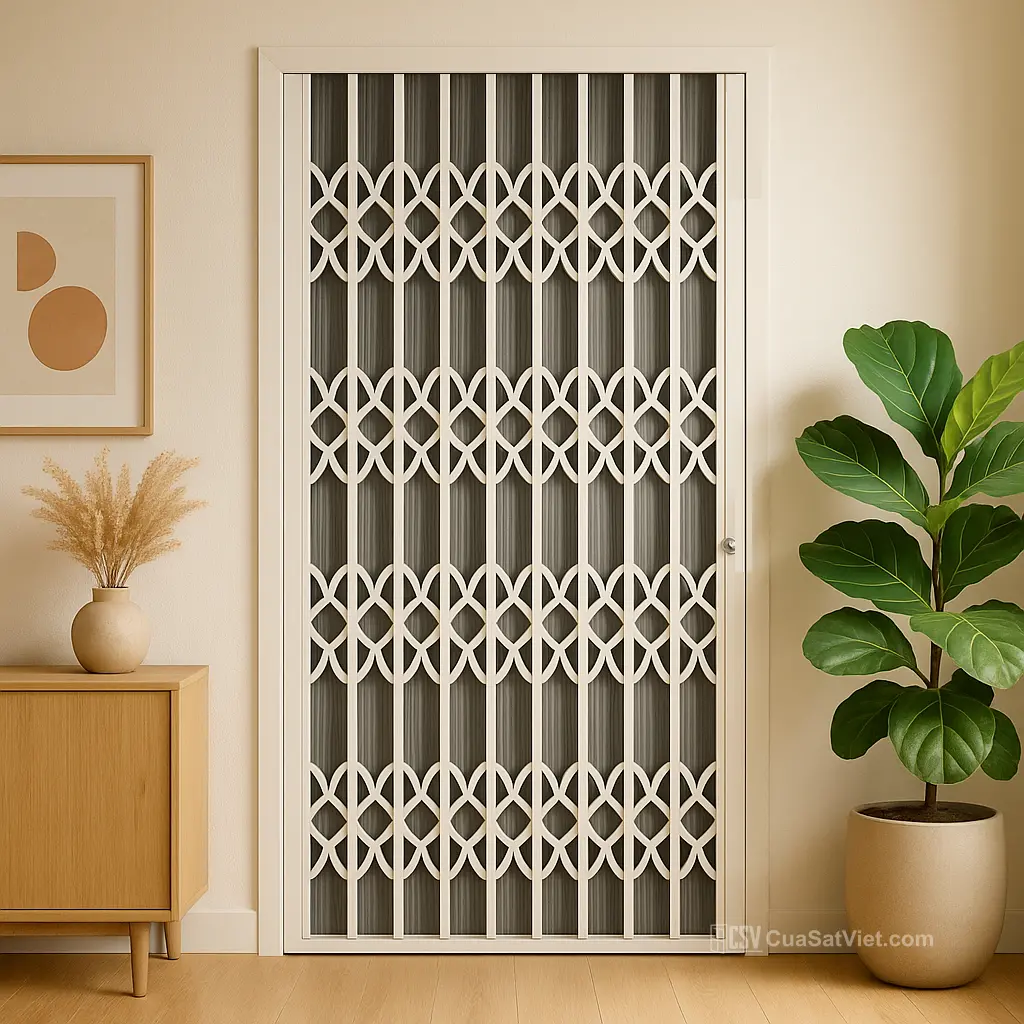 Thiết kế cửa kéo 1 cánh phong cách tối giản đẹp mắt, thích hợp mọi loại hình nhà ở