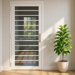 cửa sắt 1 cánh trơn giá rẻ chất lượng