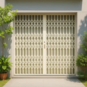 cửa kéo sắt lá u chắc chắn